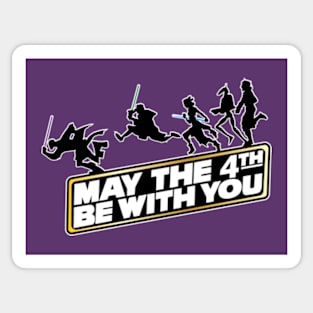 May the 4th Be with You! Sticker